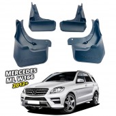 Бризковики для Mercedes ML W166 2012+ AMG пакет  Бризковики для Mercedes ML W166 2012+ AMG пакет